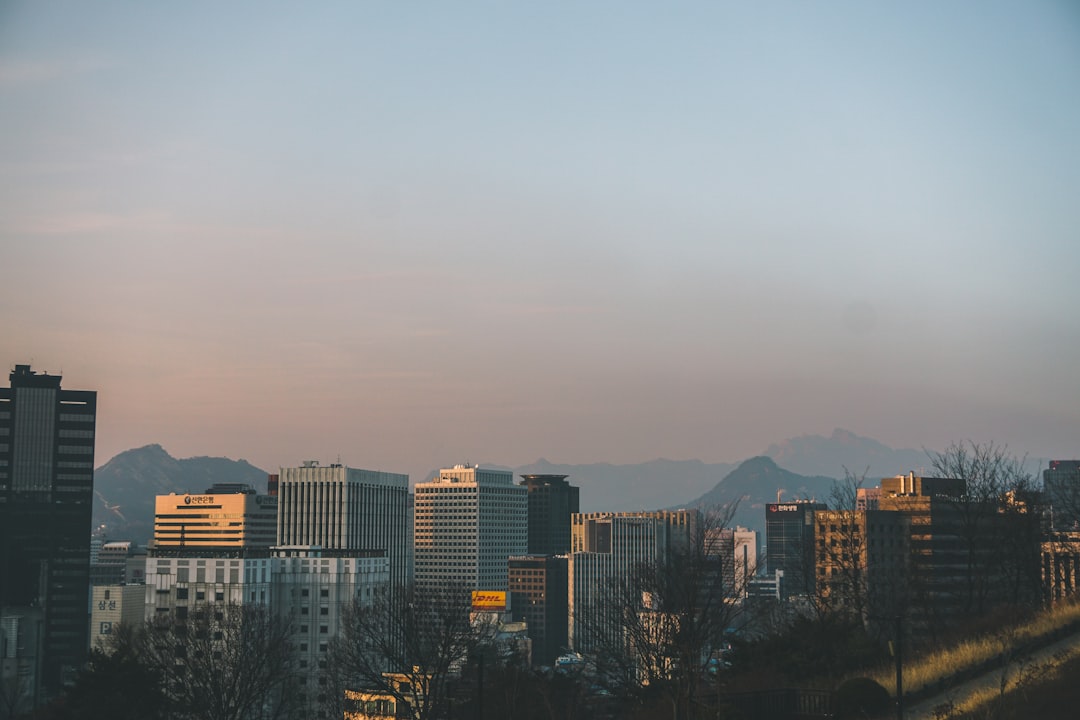 city skyline under gray sky during daytime
